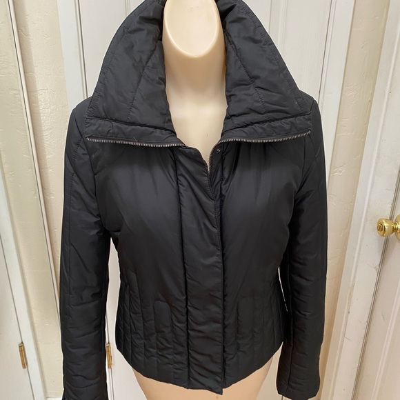 BCBGMAXAZARIA BLACK WINTER PUFFER JACKET - Picture 2 of 7